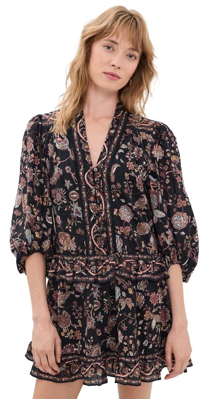 Cleobella Cleobella Emily Mini Dress Bois Print