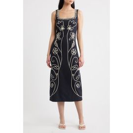 Cleobella Cleobella Ruxandra Embroidered Midi Dress