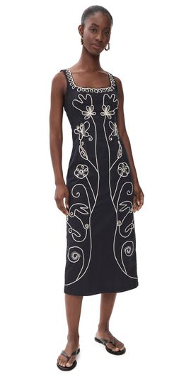 Cleobella Cleobella Ruxandra Midi Dress Black