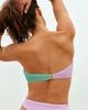 Cleonie Swim Cleonie Bouquet Bandeau Bikini Top - 2