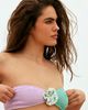 Cleonie Swim Cleonie Bouquet Bandeau Bikini Top - 3
