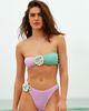 Cleonie Swim Cleonie Bouquet Bandeau Bikini Top - 4