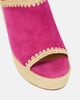 Clergerie Clergerie Damya suede wedge sandals - 6