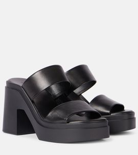 Clergerie Clergerie Next 110 leather platform mules