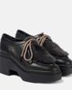 Clergerie Clergerie Norton leather platform flats - 1
