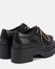 Clergerie Clergerie Norton leather platform flats - 2
