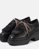 Clergerie Clergerie Norton leather platform flats - 4