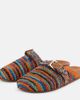 Clergerie Clergerie Quinta crochet raffia slides - 5