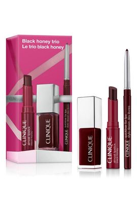 Clinique Clinique Black Honey Lip Trio Set 