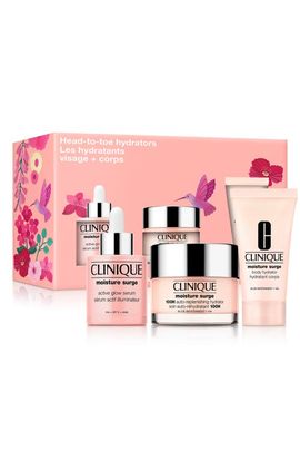 Clinique Clinique Head-to-Toe Hydrators 3-Piece Skincare Set $101 Value 
