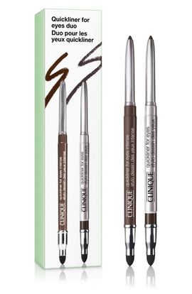 Clinique Clinique Quickliner for Eyes Eyeliner Duo $58 Value 