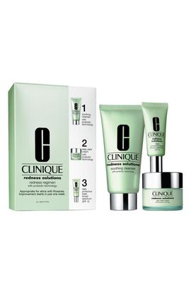 Clinique Clinique Redness Solutions Set Redness Regimen Skincare Set 