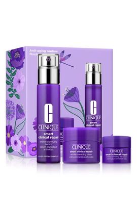 Clinique Clinique Smart Clinical Repair Anti-Aging Routine Skin Care Gift Set $124 Value 