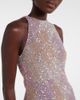 Clio Peppiatt Clio Peppiatt Fringed sequined minidress - 4