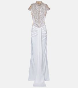 Clio Peppiatt Clio Peppiatt Zsa Zsa embellished gown