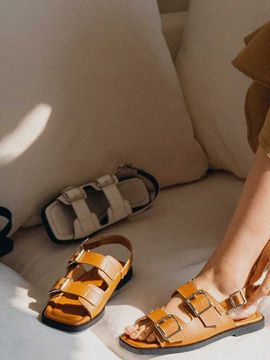 CLLIB Halcyon Buckle Sandals (3 Colors)