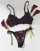 Clo Intimo Scalloped Lace Adjustable Thong - 1