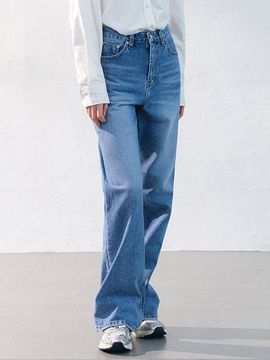CLO`ET Comfort Wide Bootcut Jeans