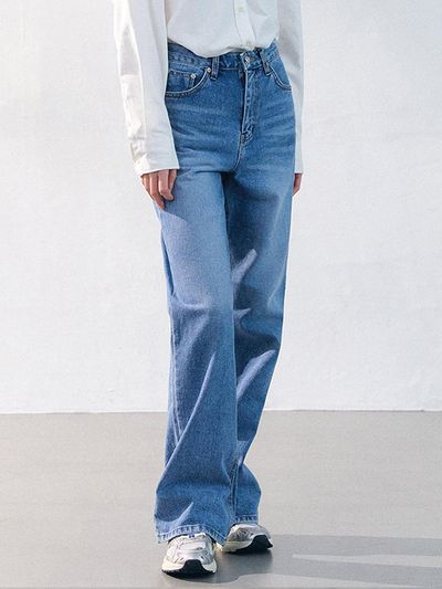 CLO`ET Comfort Wide Bootcut Jeans