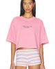 CLOSED CLOSED Cropped Boxy Tee Shirt - 1