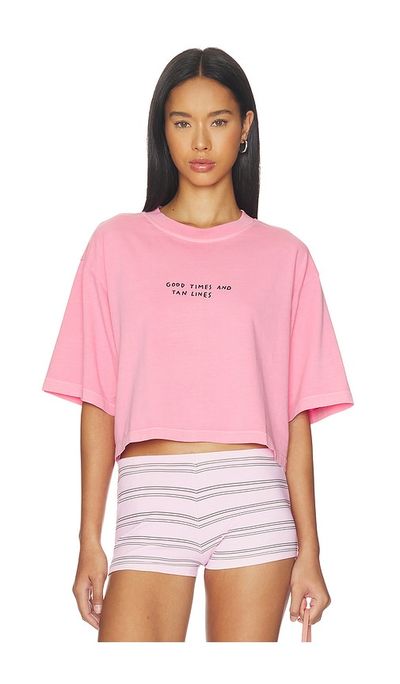 CLOSED CLOSED Cropped Boxy Tee Shirt