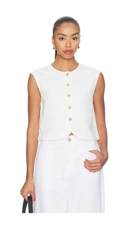 CLOSED CLOSED Denim Vest Top