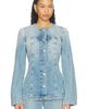 CLOSED CLOSED Fitted Denim Jacket - 1