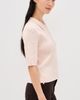 Closed Closed Short Sleeve Knit Polo Blush Pink - 4