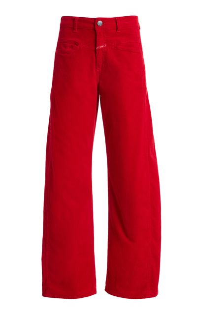 CLOSED CLOSED ToriX StretchCorduroy MidRise BarrelLeg Jeans