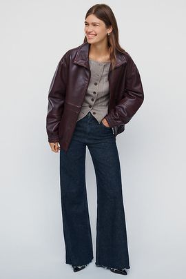 Closed Glow Up High Rise Wide Leg Jeans