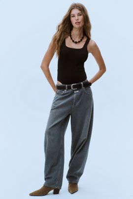 Closed Jazzie High-Rise Barrel-Leg Jeans