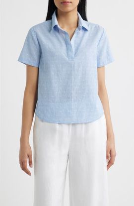 Cloth & Stone Cloth & Stone Pinstripe Woven Shirt