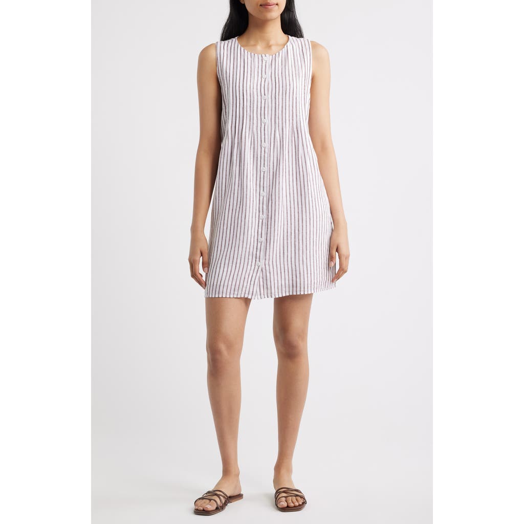 Cloth & Stone Cloth & Stone Pintuck Button Front Dress