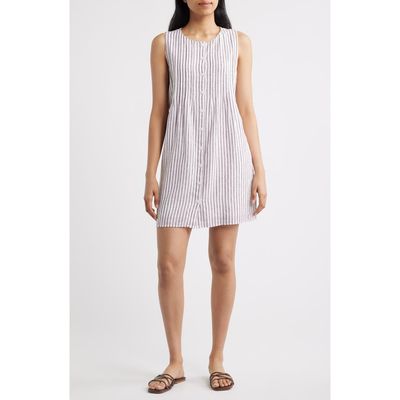 Cloth & Stone Cloth & Stone Pintuck Button Front Dress