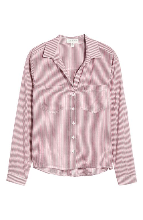 Cloth & Stone Cloth & Stone Stripe Button-Up Shirt