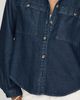 Cloth & Stone Denim Rinse Buttondown Shirt - 3
