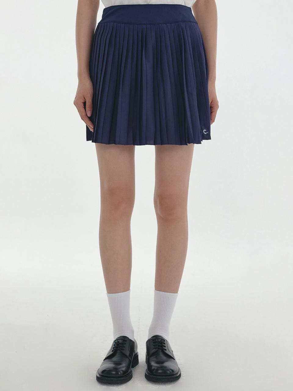 CLOVE Wrap Tennis Skirt_Navy
