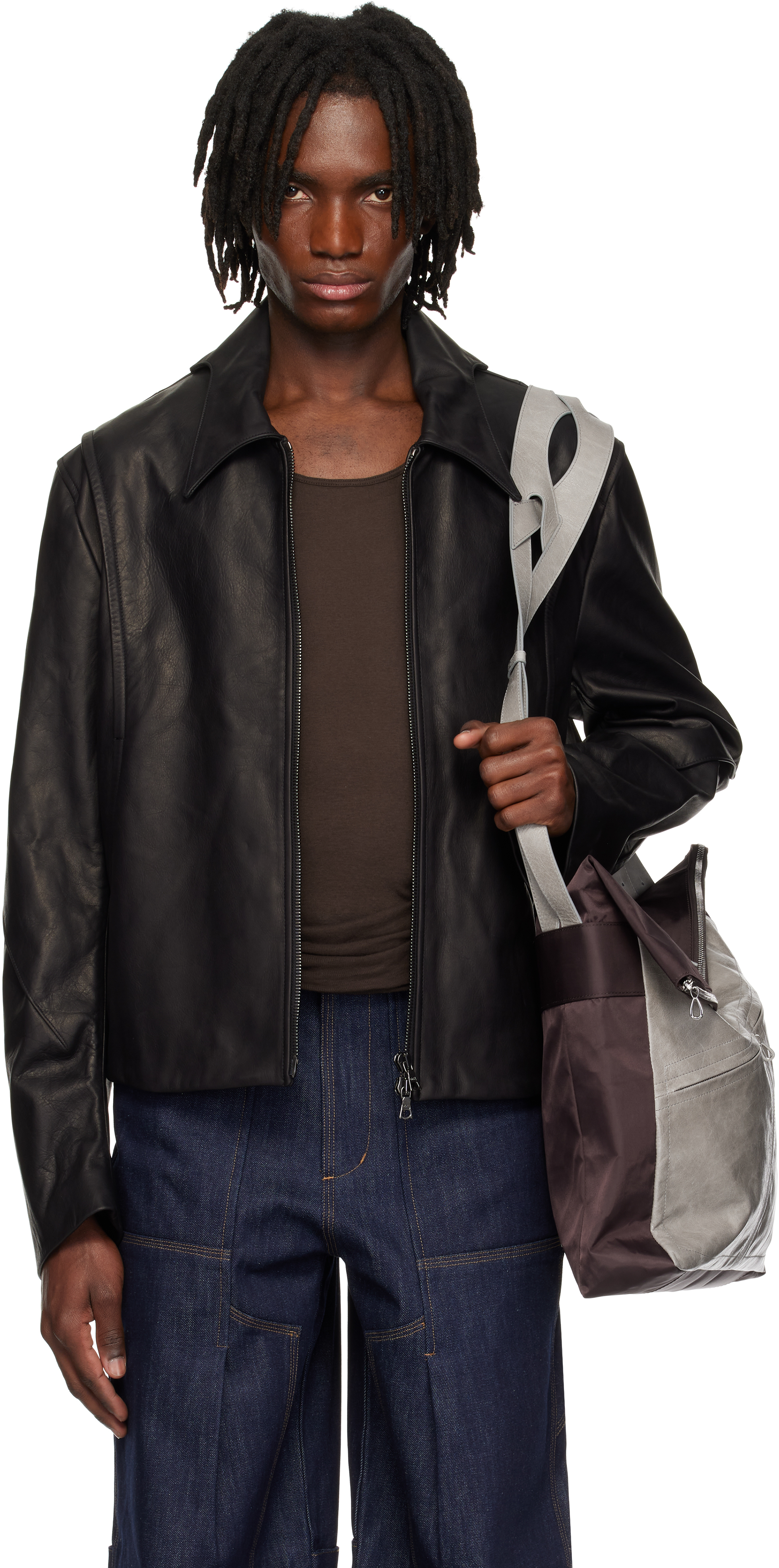 CMMAWEAR - Khaki & Navy Akaza Jacket