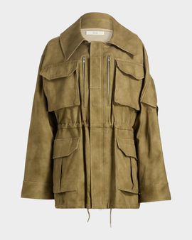 Co Camo Cotton-Blend Military Jacket