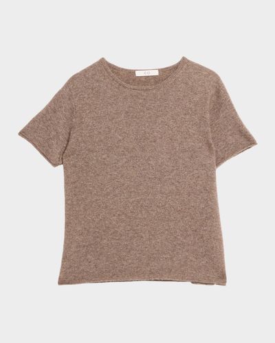 Co Cashmere & Silk Short-Sleeve T-Shirt