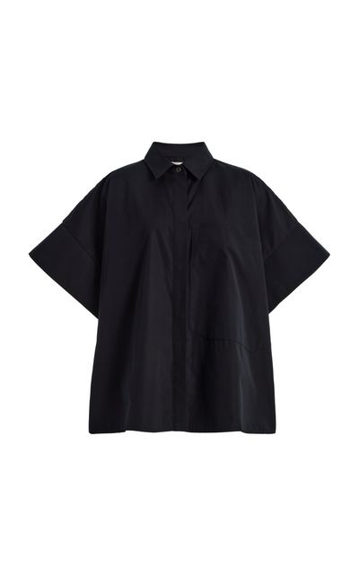 Co Co Boxy Cotton Poplin Shirt