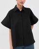 CO CO Boxy Short Sleeve Shirt Black - 2