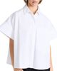 CO CO Boxy Short Sleeve Shirt White XL - 1