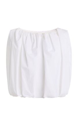 Co Co Bubble Cotton Poplin Top