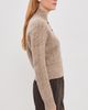 CO CO Cropped Henley Sweater Antelope - 4