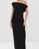 CO CO Draped Dress Black - 2