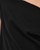 CO CO Draped Dress Black - 6