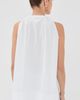 CO CO Gathered Tunic Shirt White - 3