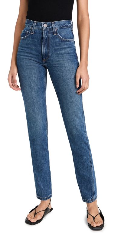 CO CO Hi-Rise Tapered Denim Jeans Indigo 31