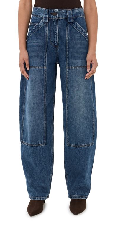 CO CO High Waist Balloon Pants Indigo 32
